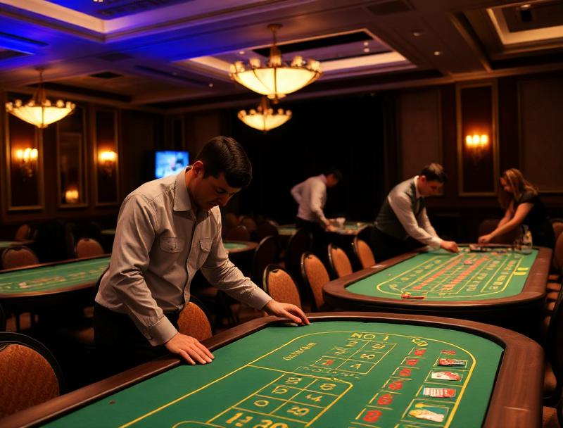 Conrad Saava Spinning The Lucky Wheel At A Casino Fun Night Event