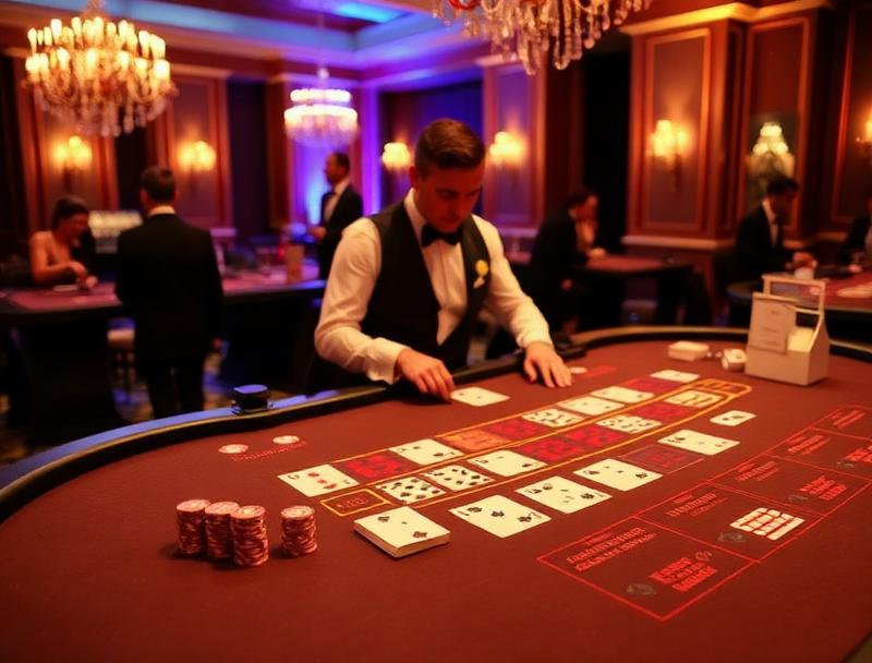 Baccarat - gambling themed party