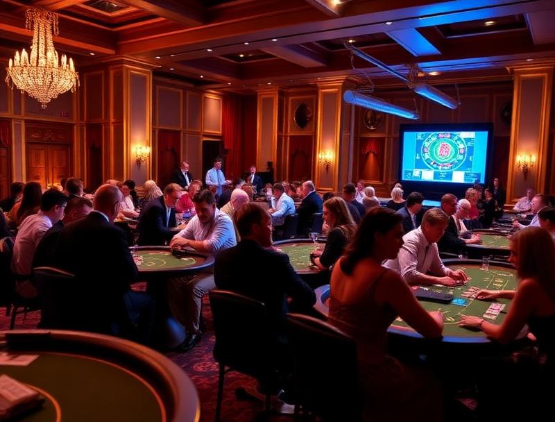 casino night fundraiser - gambling themed party